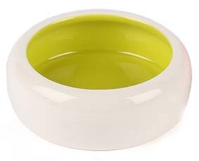 HAPPYPET Anti Splash Pet Bowl Green