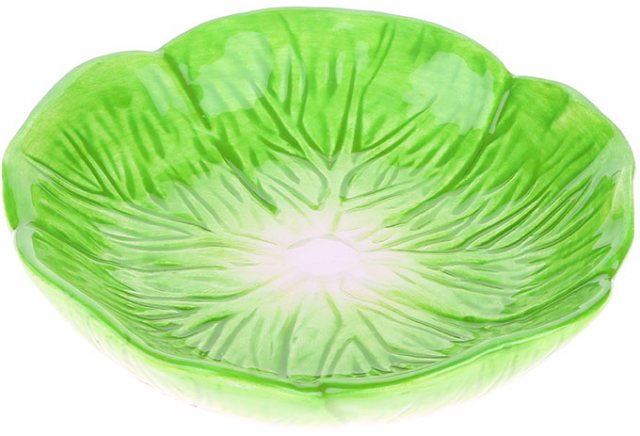 HAPPYPET Leaf Pet Bowl Green