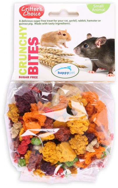 HAPPYPET Critters Choice Crunchy Bites 100g