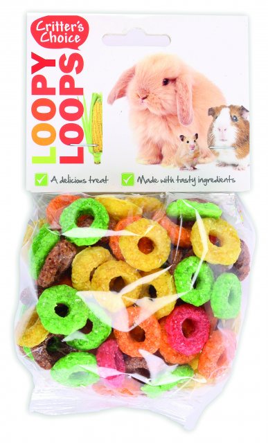 HAPPYPET Critters Choice Loopy Loops 50g