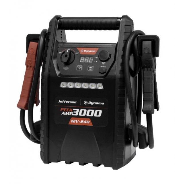 Jefferson Tools Jefferson Dynamo Jump Starter 3000A