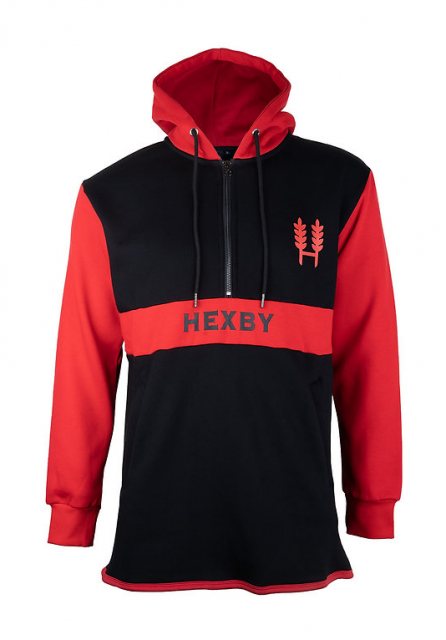 Hexby  Hexby Shearing Mullet Hoodie Red/Black