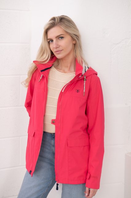 Lighthouse   Lighthouse Beachcomber II Coat Raspberry