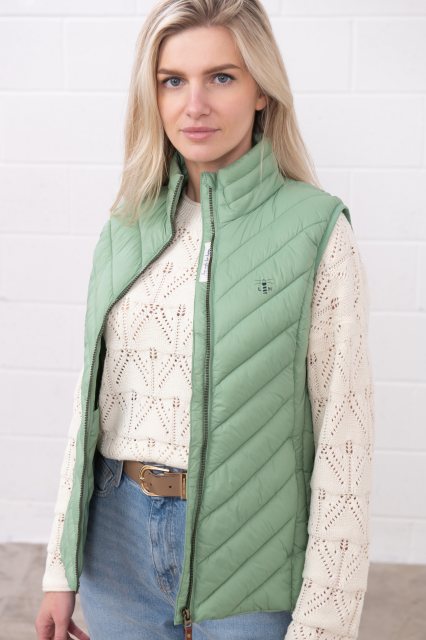 Lighthouse   Lighthouse Larel Gilet Soft Sage