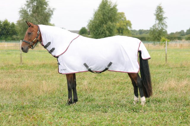 HY Equestrian Hyconic Fly Rug With Neck White