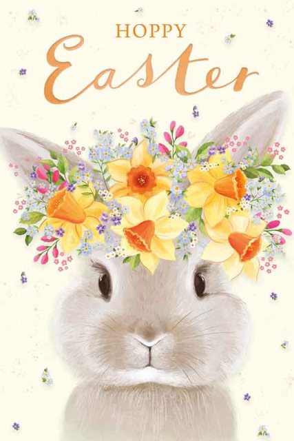 Hoppy Easter Bunny Card