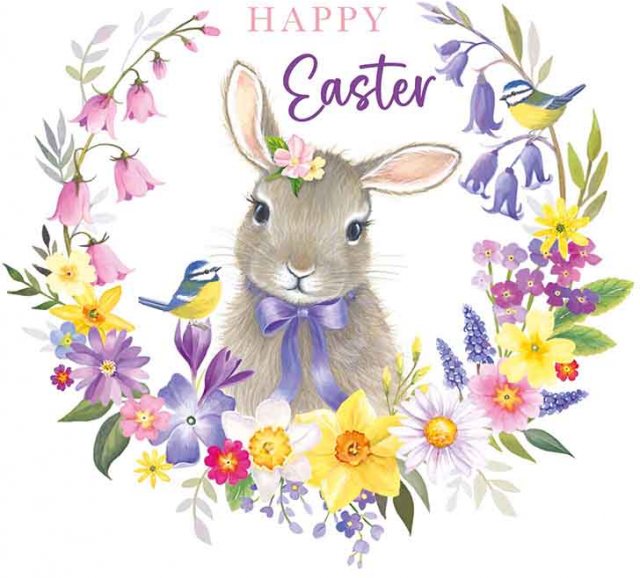 Happy Easter Bunny Card