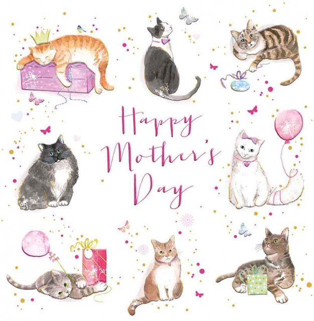 Happy Mother's Day Cats Card