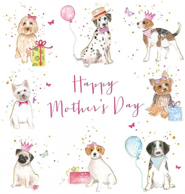 Happy Mother's Day Dogs Card