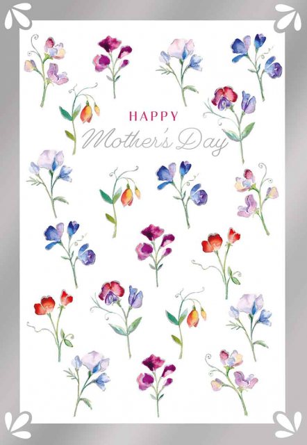 Happy Mother's Day Individual Flowers Card