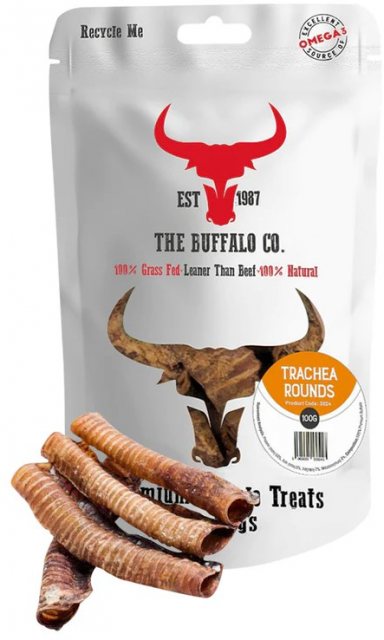 Buffalo Trachea Rounds 100g