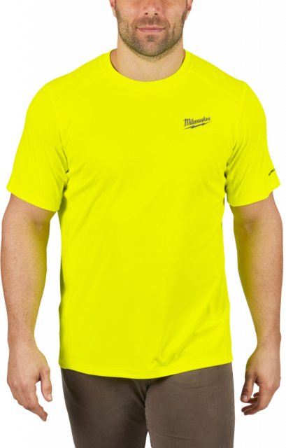 MILWAUKE Milwaukee Workskin Warm Weather T-Shirt Yellow