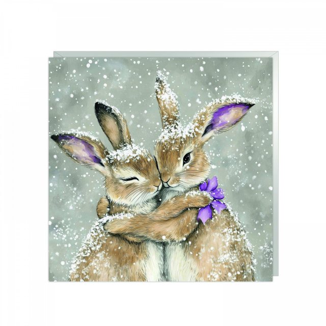 Art Marketing Warm Hugs Christmas Card 6 Pack