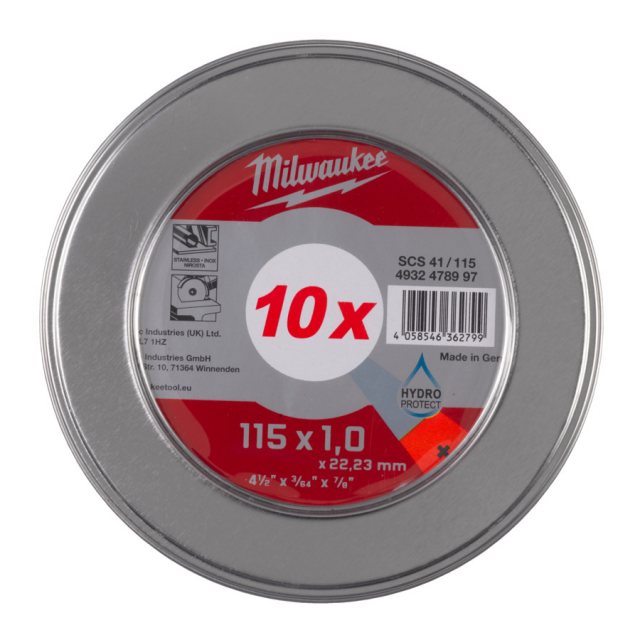 MILWAUKE Milwaukee Cut Pro+ Metal Cutting Disc 115mm 10 Pack