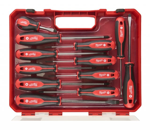 MILWAUKE Milwaukee Tri-Lobe Screwdriver Set 12 Piece