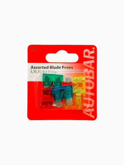 Assorted Blade Fuses 5/10/15/20/30 Amp