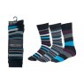 *SOCKS MENS 3PK 6-11 STRIPE ASSTD