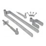 HINGE SET F/GATE STD 24" GALV