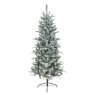 *TREE 1.8M SLIM LAPLAND FLOCKED