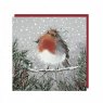 XMAS CARD 6PK CHRISTMAS PUDDING