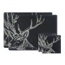 Stag Slate Coaster & Placemat Set