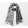 SCARF REVERSIBLE BEES GREY