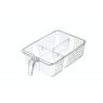 KITCHENC Kitchen Craft Large Plastic Fridge/Cupboard Organiser