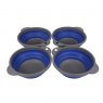 *BOWL FOLDING 4 SET BLUE