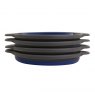 *BOWL FOLDING 4 SET BLUE