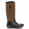 Muck Boot Muck Boots Arctic Adventure Pull On Wellington Boot Black/Tan