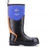 Muck Boot Muck Boots Chore Max S5 Safety Wellington Blue/Orange