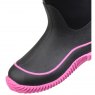 Muck Boot Muck Boots Hale Pull On Wellington Black/Pink