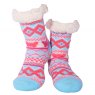 Nuzzles Nuzzles Fleece Butterfly Sock Assorted