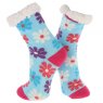 Nuzzles Nuzzles Fleece Daisy Sock Assorted