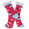 Nuzzles Nuzzles Fleece Sausage Dog Sock Assorted