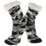 Nuzzles Nuzzles Fleece Camo Sock Assorted