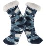 Nuzzles Nuzzles Fleece Camo Sock Assorted