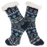 Nuzzles Nuzzles Fleece Aztec Sock Assorted