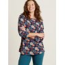 Brakeburn Brakeburn Freya Long Sleeved Top Navy