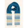 SCARF FAIRISLE KNIT LDS MULTI