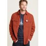 Brakeburn Brakeburn Rust Overshirt Red