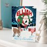 Personalised Bauble Christmas Card E