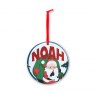 *CARD BAUBLE NOAH XMAS