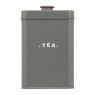 TEA TIN GREY ARTISAN ST