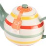 Siip 6 Cup Striped Teapot