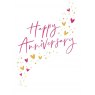 CARD JUST SAYING HAPPY ANNIVERSARY DJ