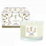 CANDLE FRESH FOOTPRINTS 3 WICK