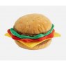 PLUSH BEEF BURGER 18CM HOP