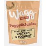 PUPPY & JUNIOR TREATS 120G WAGG