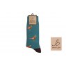 SOCKS BAMBOO GOLDEN PHEASANT MNS